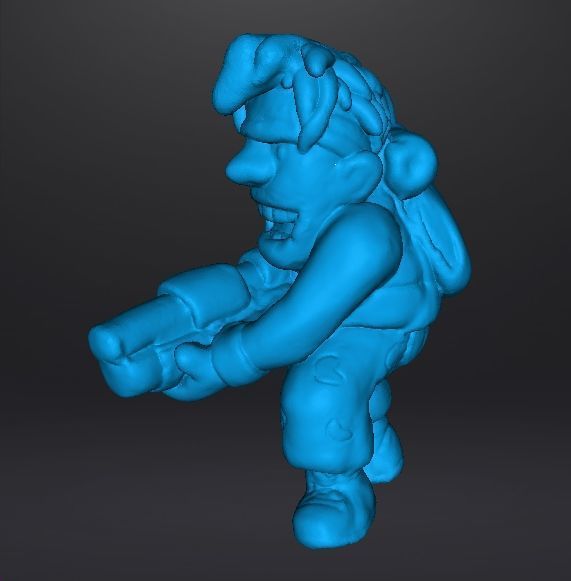 METAL SLUG MARCO ROSSI MINIATURE MODEL FOR SCIFI GAMES RPG 3D print model_11