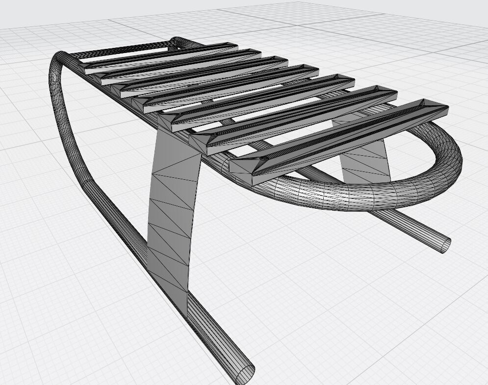 KRISTA  Control the Snow Low-poly 3D model_3