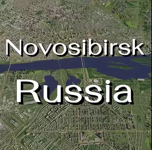 Novosibirsk Russia - city and urban