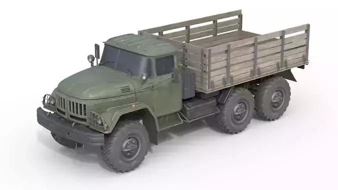 Zil 131 Army Truck