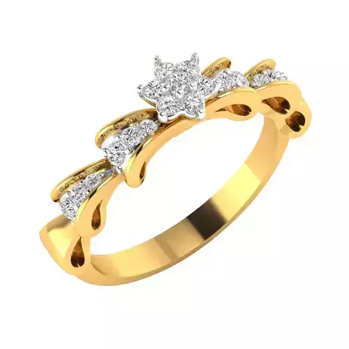 Women Ring Render 3dm STL MTL SLC JCD OBJ FBX Details