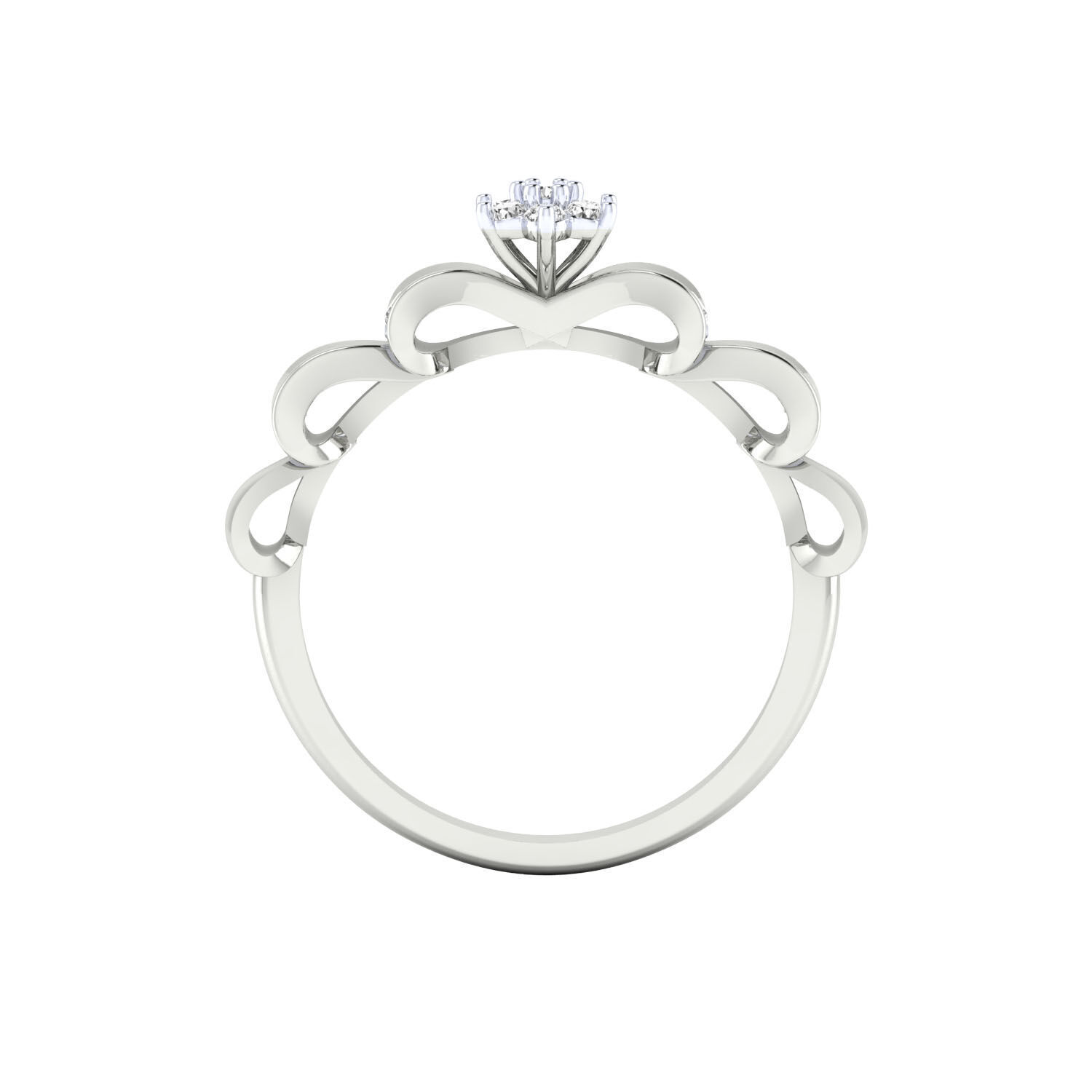 Women Ring Render 3dm STL MTL SLC JCD OBJ FBX Details 3D print model_10