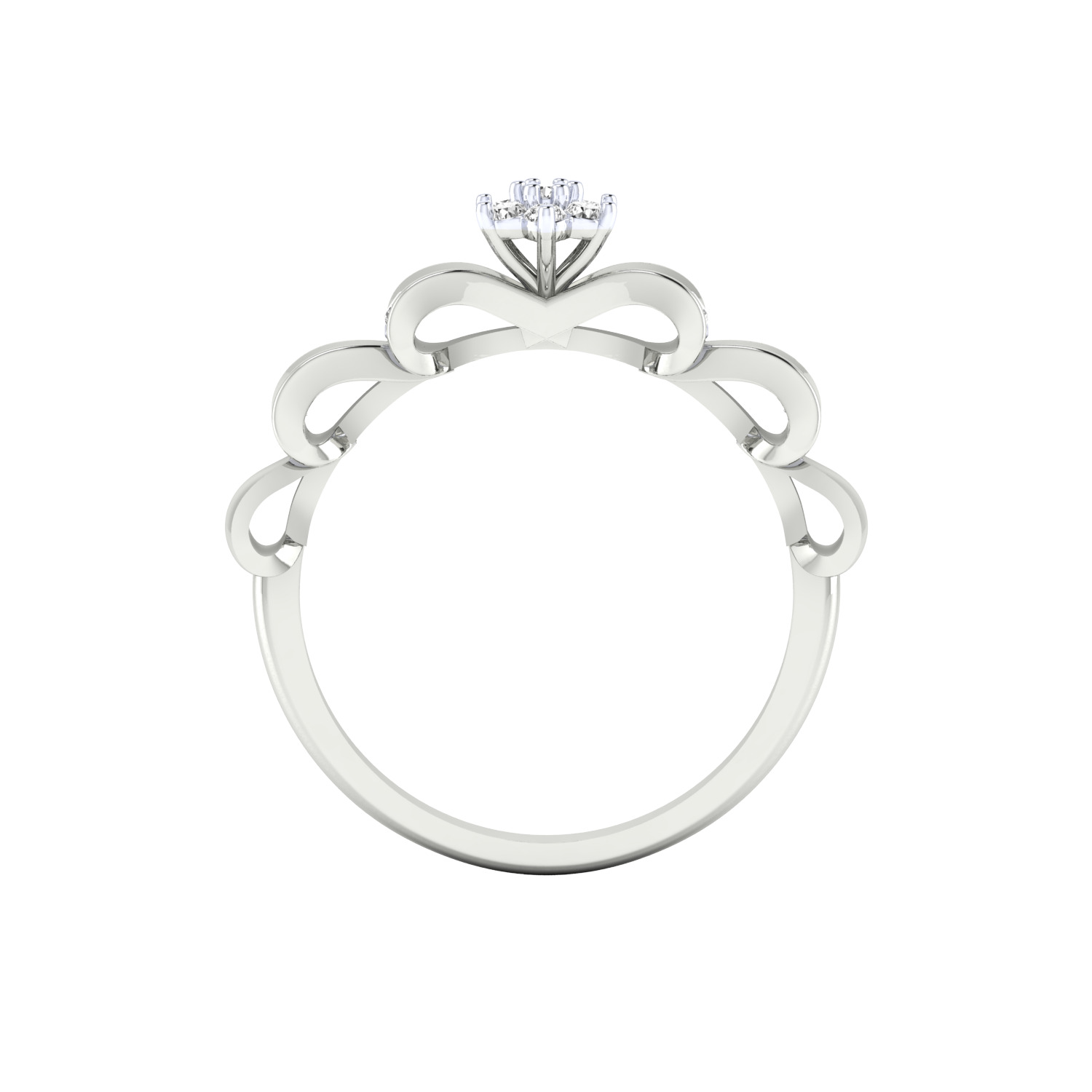 Women Ring Render 3dm STL MTL SLC JCD OBJ FBX Details 3D print model_11