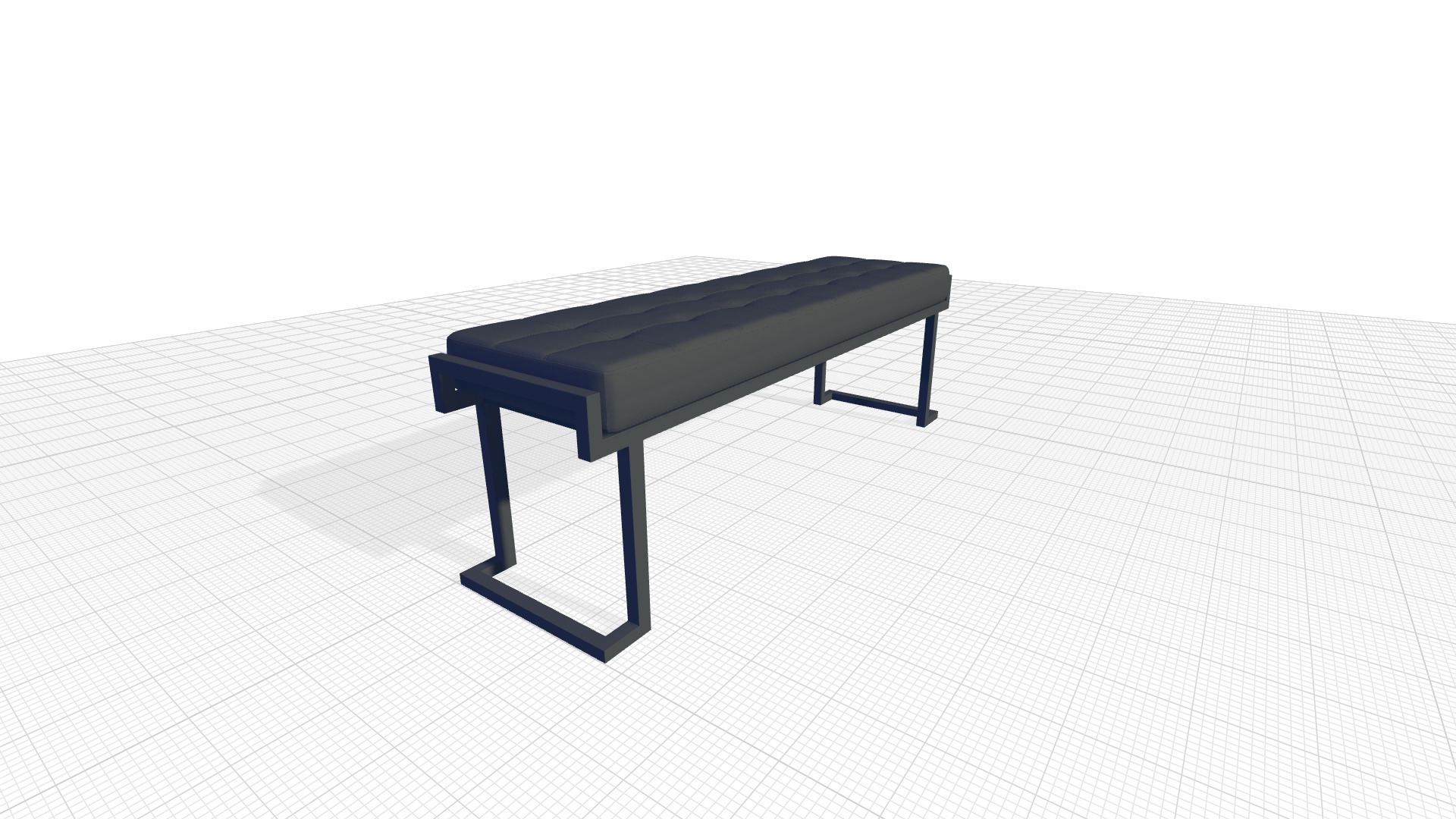 Normat Bench 3D model_1