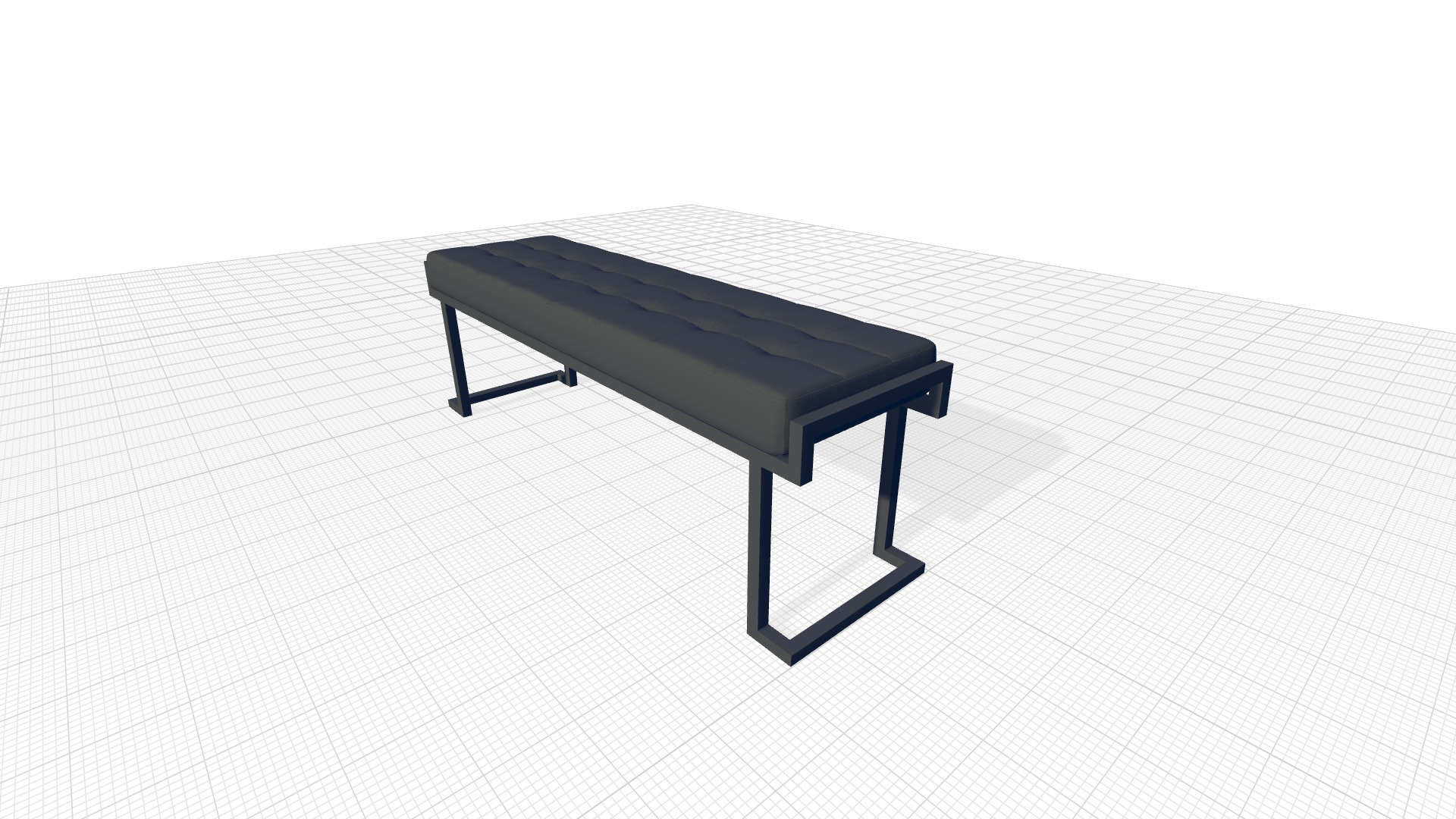 Normat Bench 3D model_3