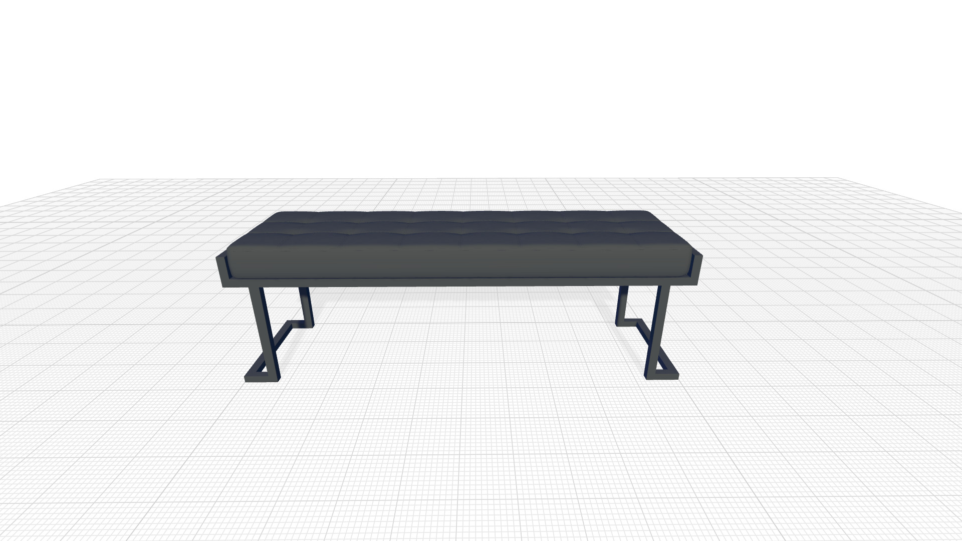 Normat Bench 3D model_2