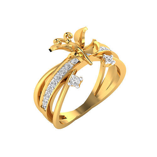 Women Ring Render 3dm STL MTL SLC JCD OBJ FBX Details 3D print model
