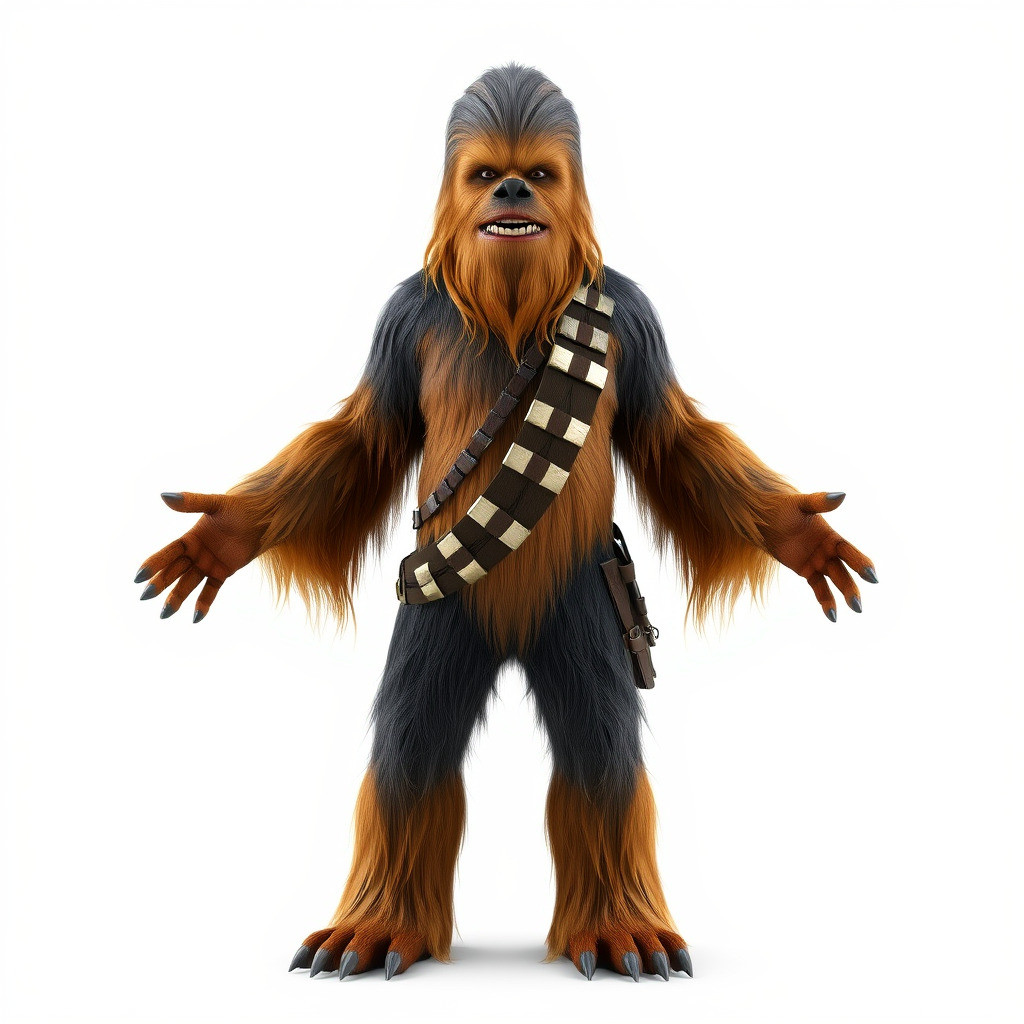 Furry Warrior Rigged and Animated D Model Low-poly 3D model_3