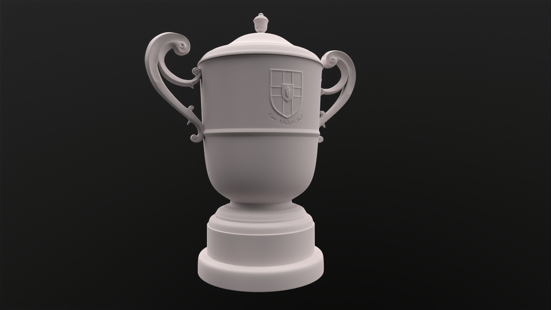 Ulster GAA Cup 3D print model_1