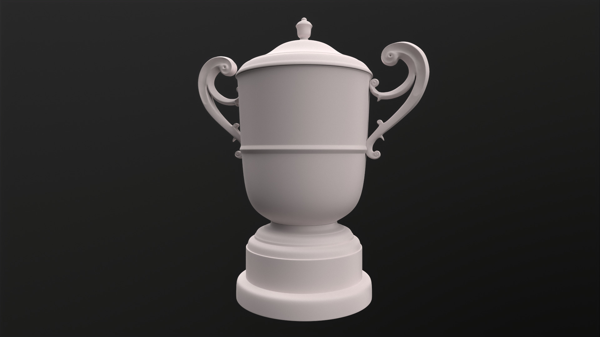 Ulster GAA Cup 3D print model_2