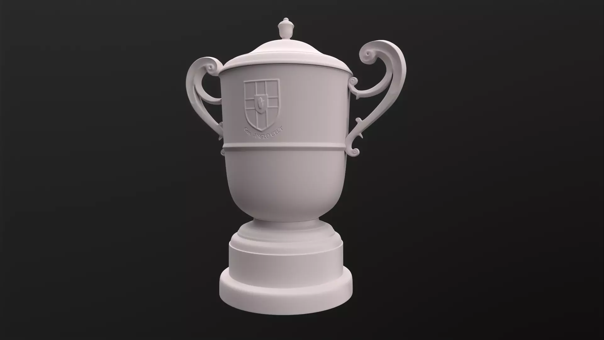 Ulster GAA Cup 3D print model_0