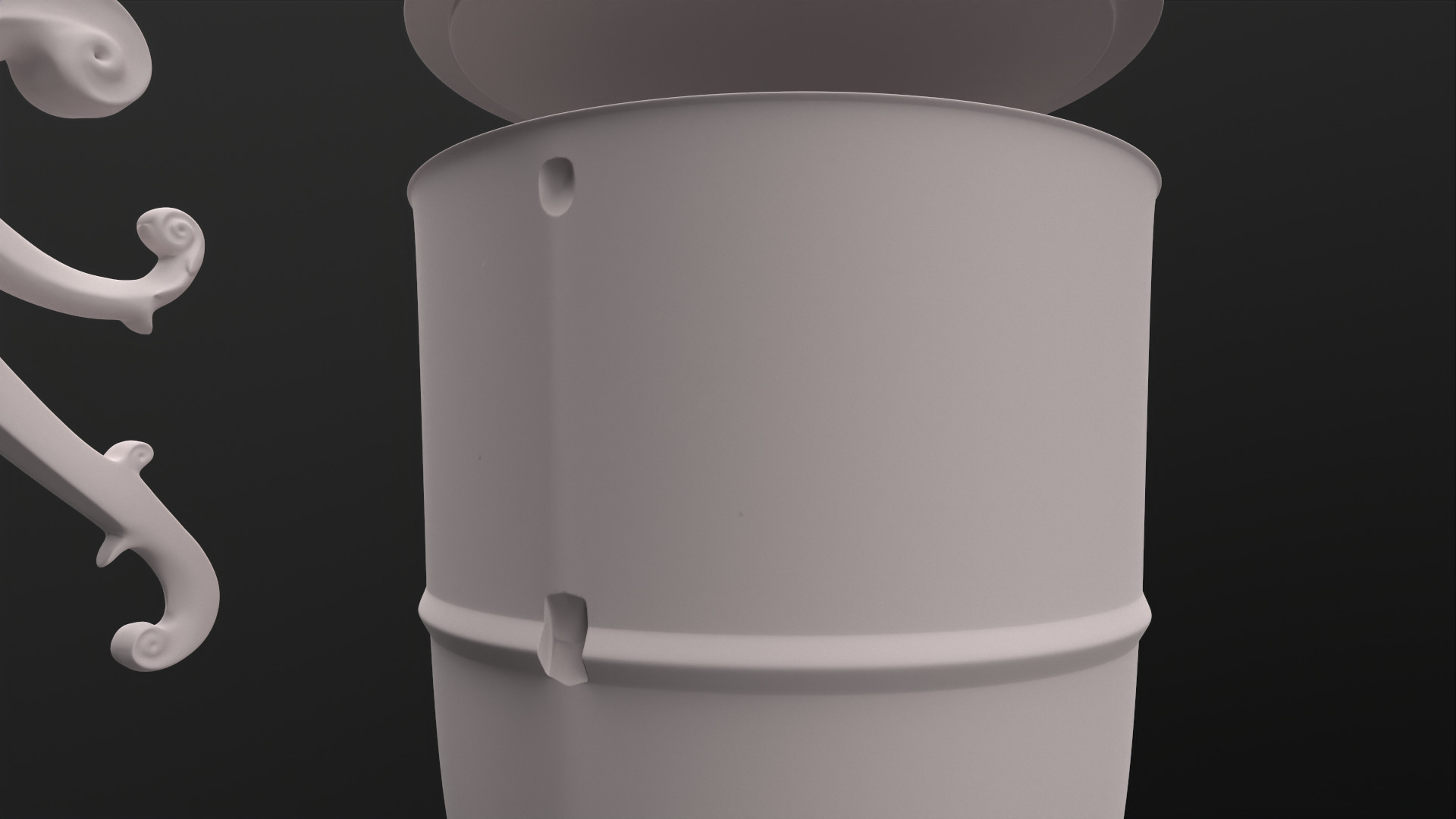 Ulster GAA Cup 3D print model_7