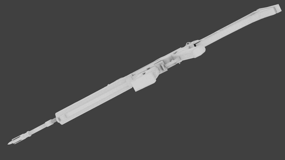 Low HK G36E Low-poly 3D model_2