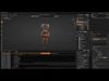Ballerina Cappuccina Brainrot Animated 3D Character Low-poly 3D model_1