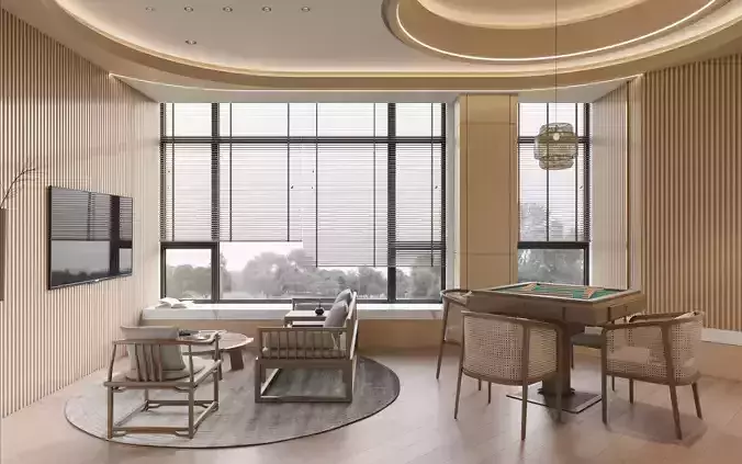 Japanese style living room