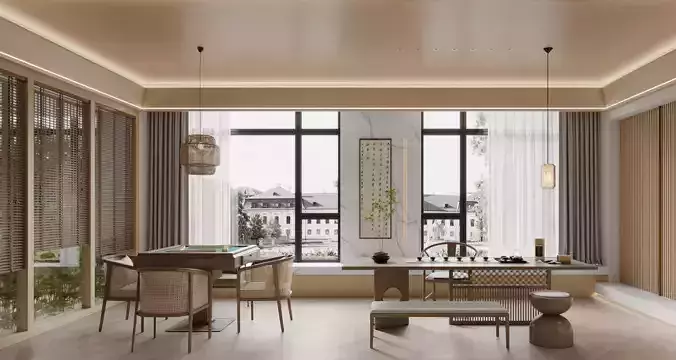 Japanese  living room
