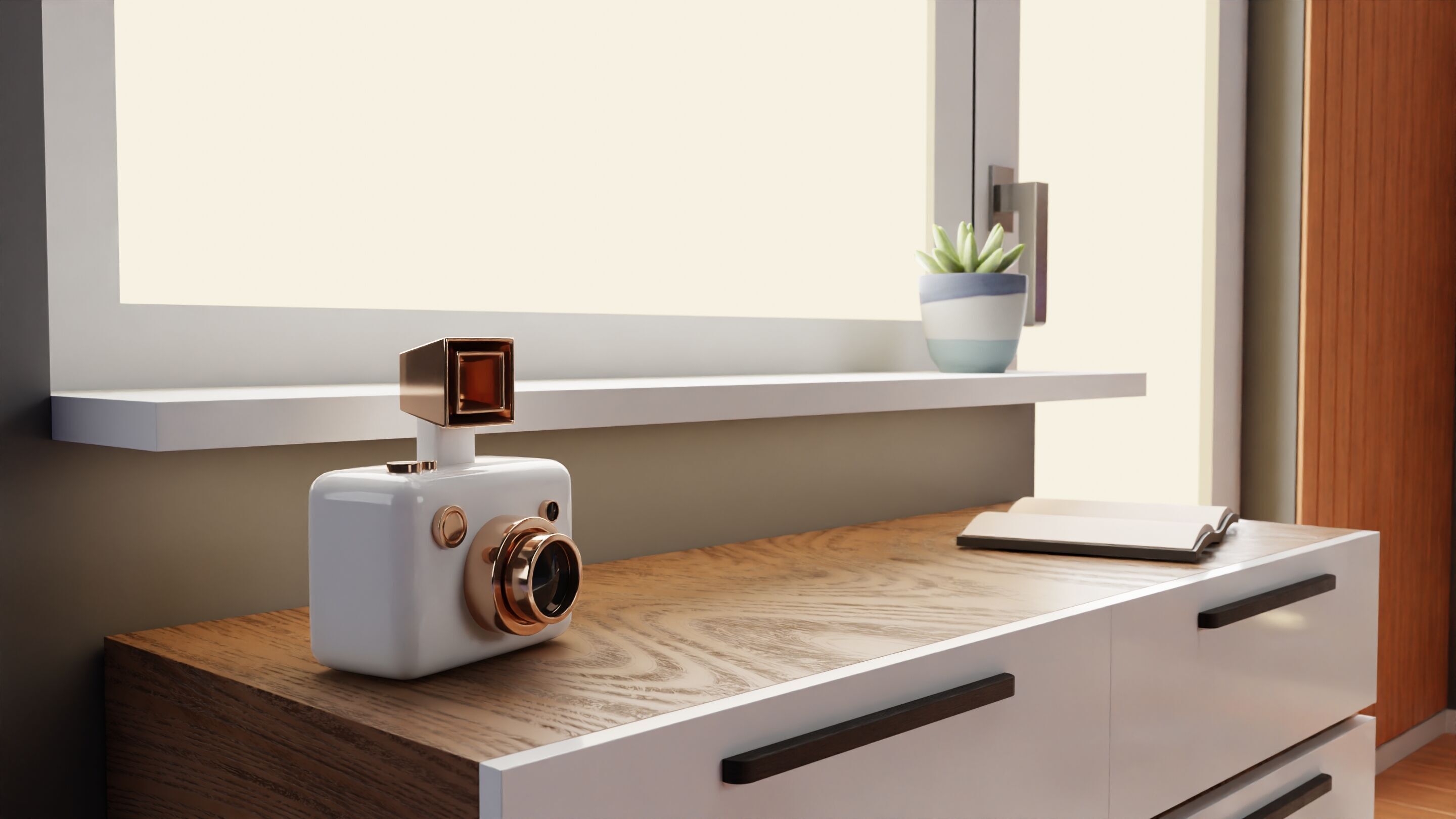 Isometric room 3D model_2