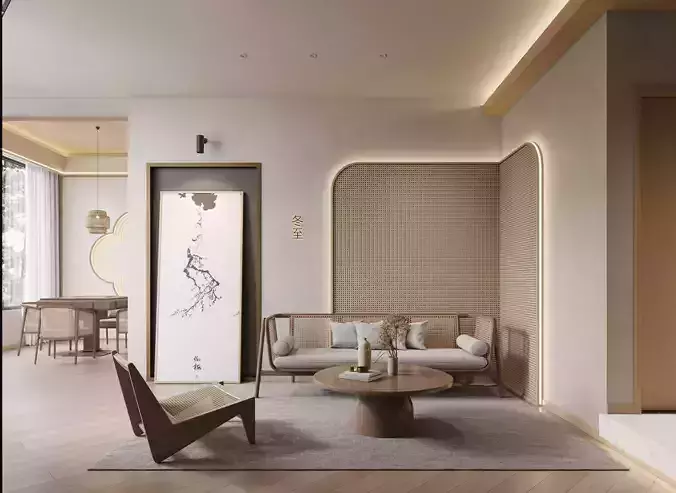 Japanese  living room