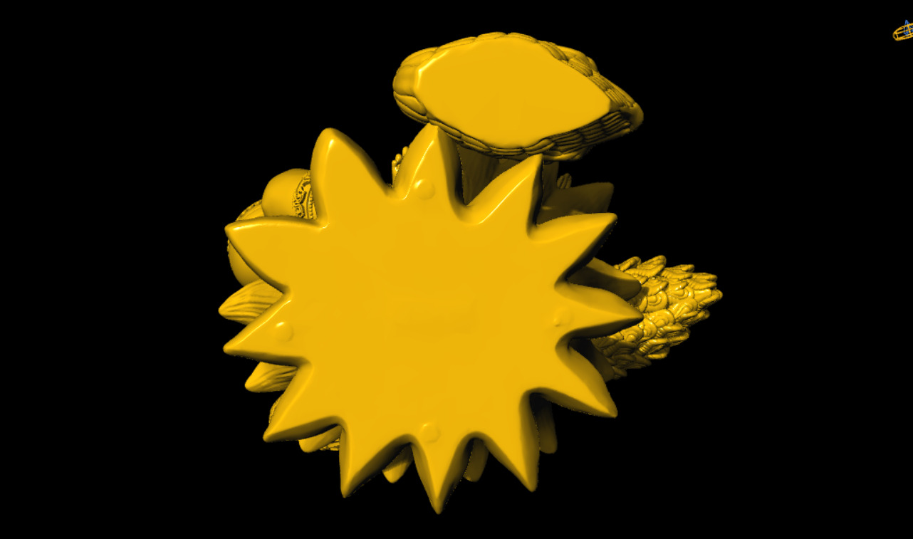 SARASWATI 3D MODEL 3D print model_16