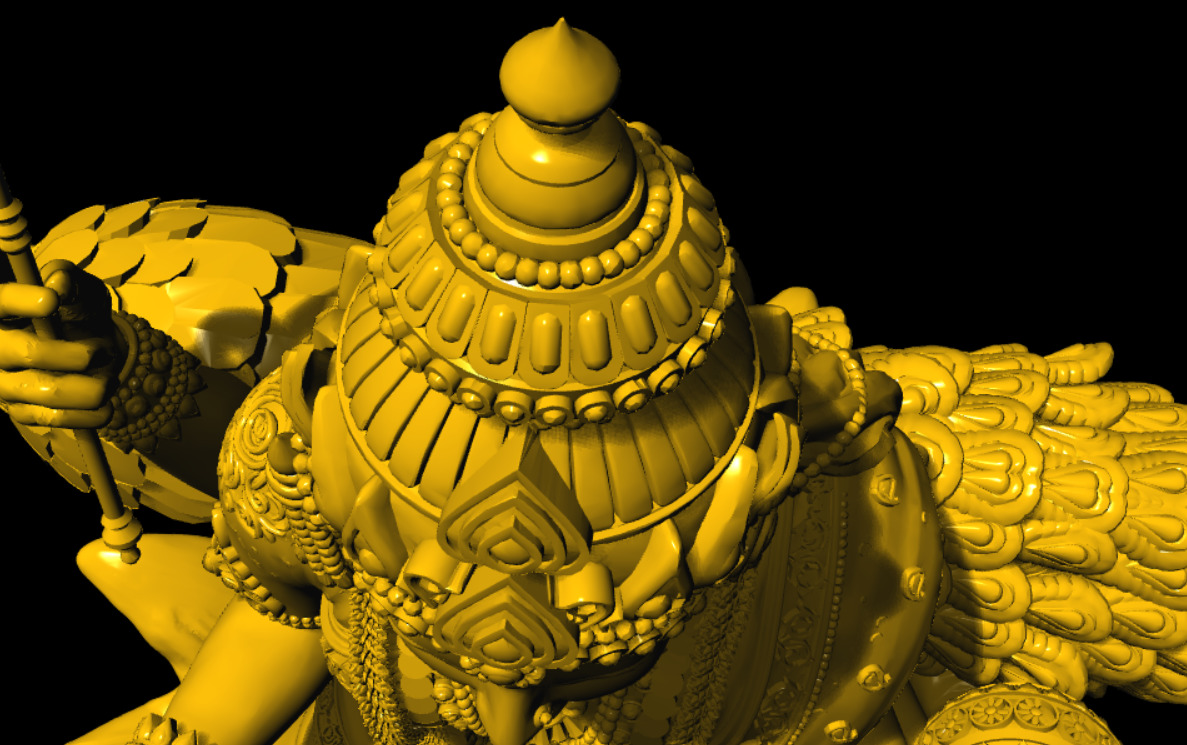 SARASWATI 3D MODEL 3D print model_22