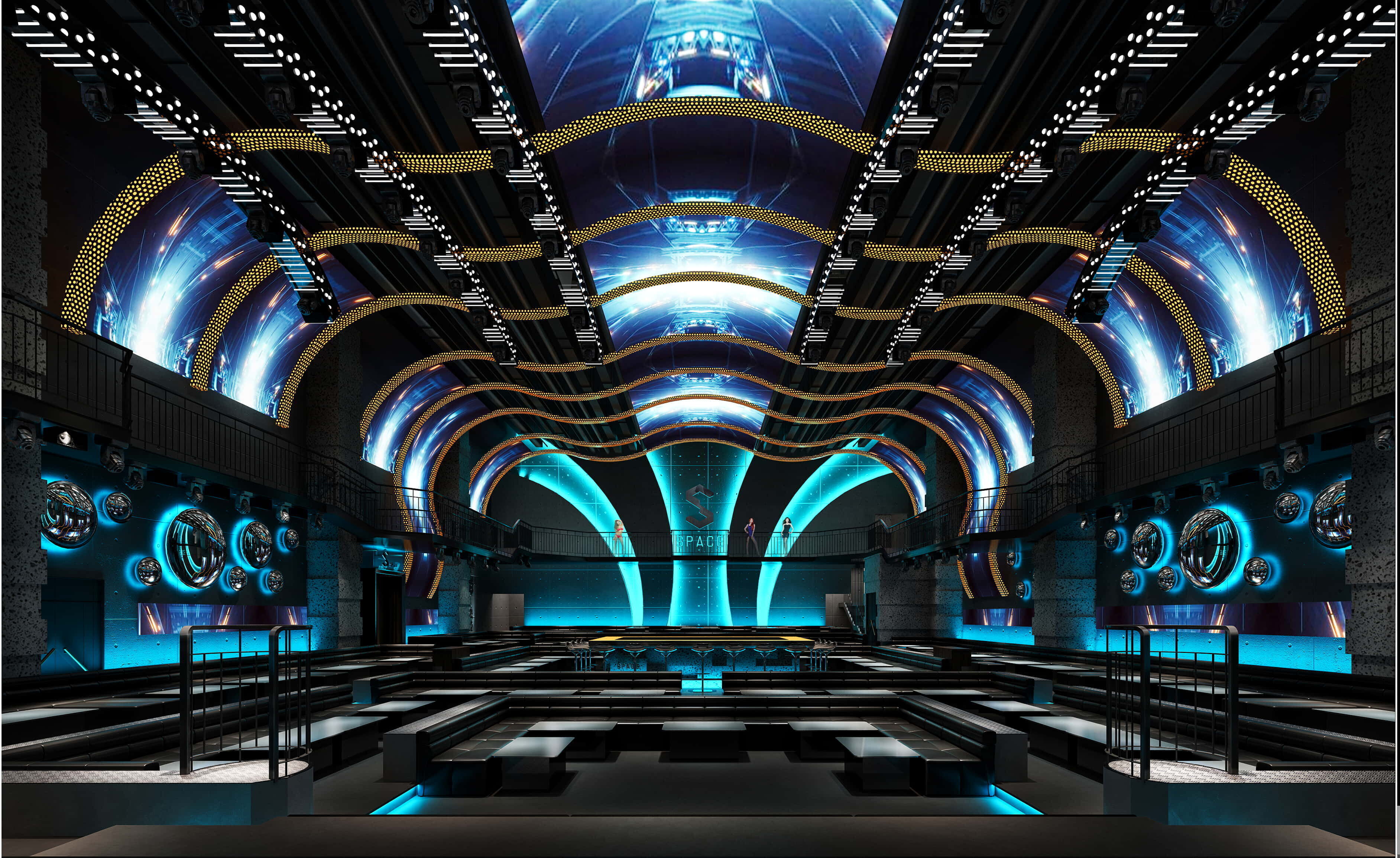 3D BAR KARAOKE Scene Collection Low-poly 3D model_30