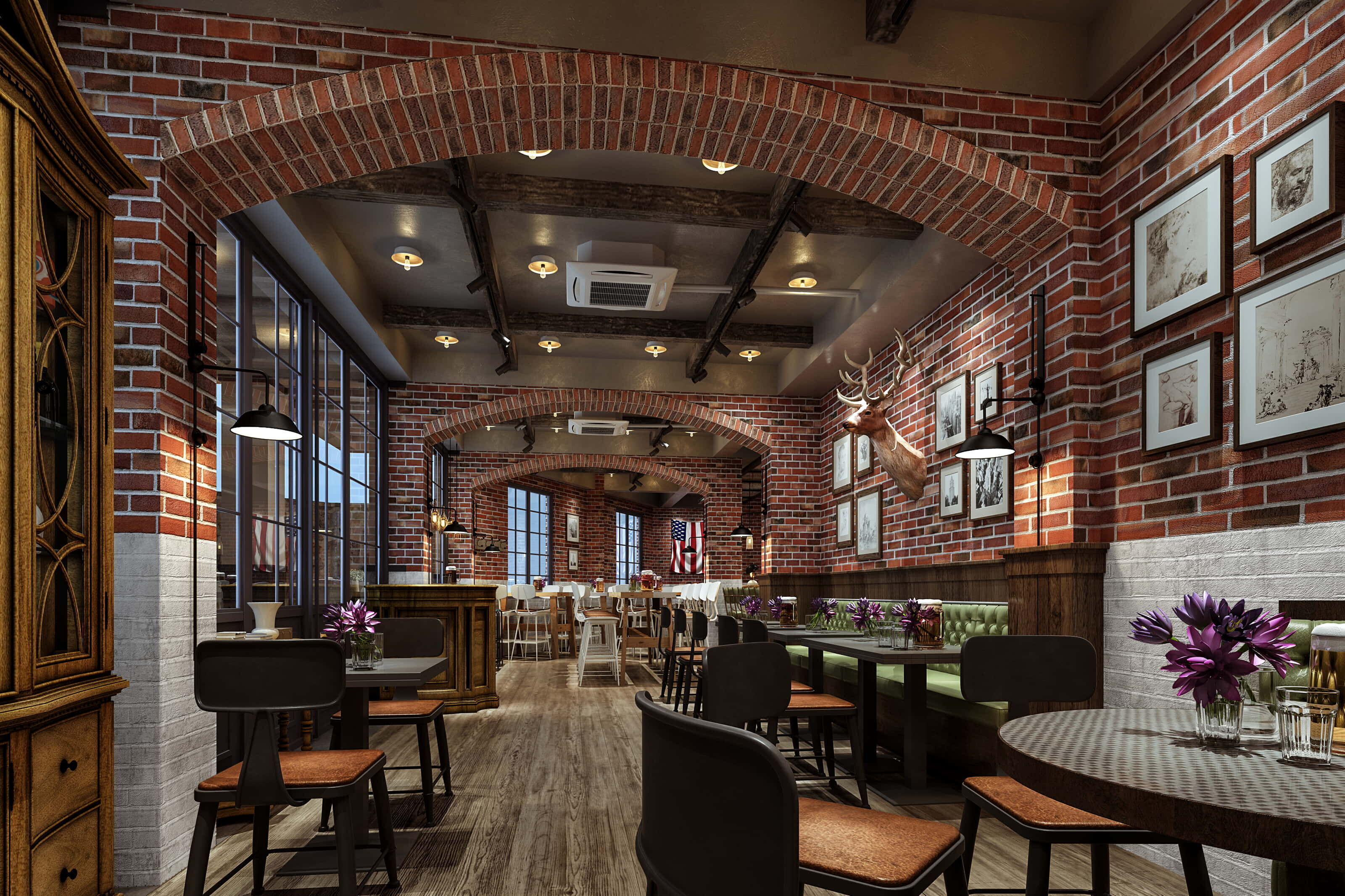 3D BAR KARAOKE Scene Collection Low-poly 3D model_14