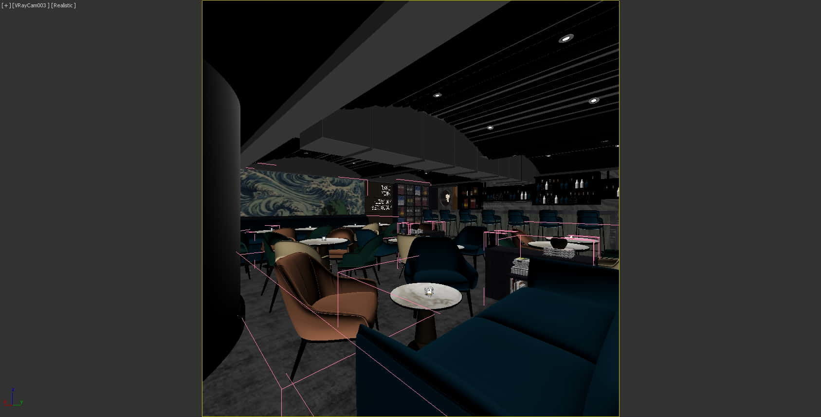 3D BAR KARAOKE Scene Collection Low-poly 3D model_39