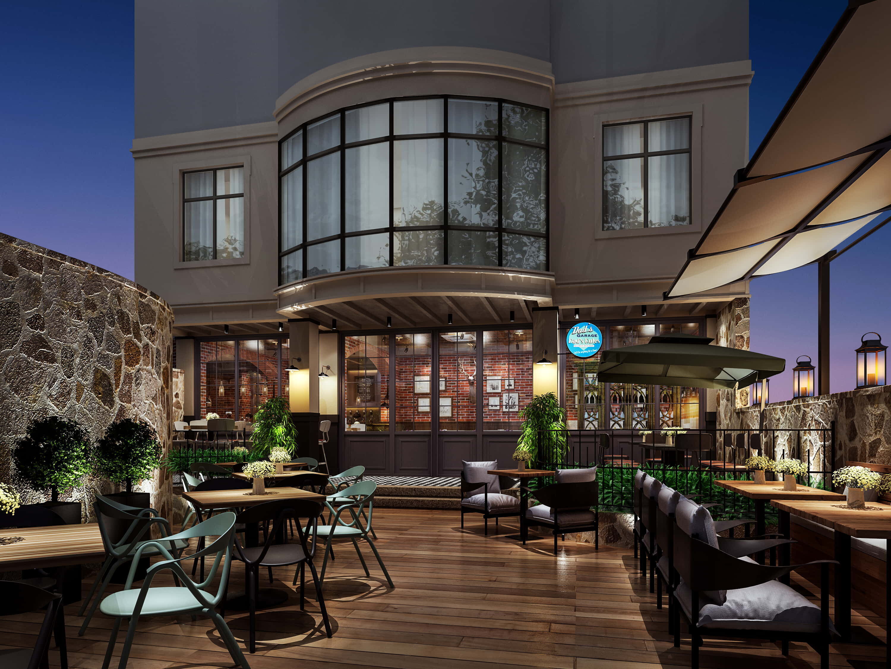 3D BAR KARAOKE Scene Collection Low-poly 3D model_12