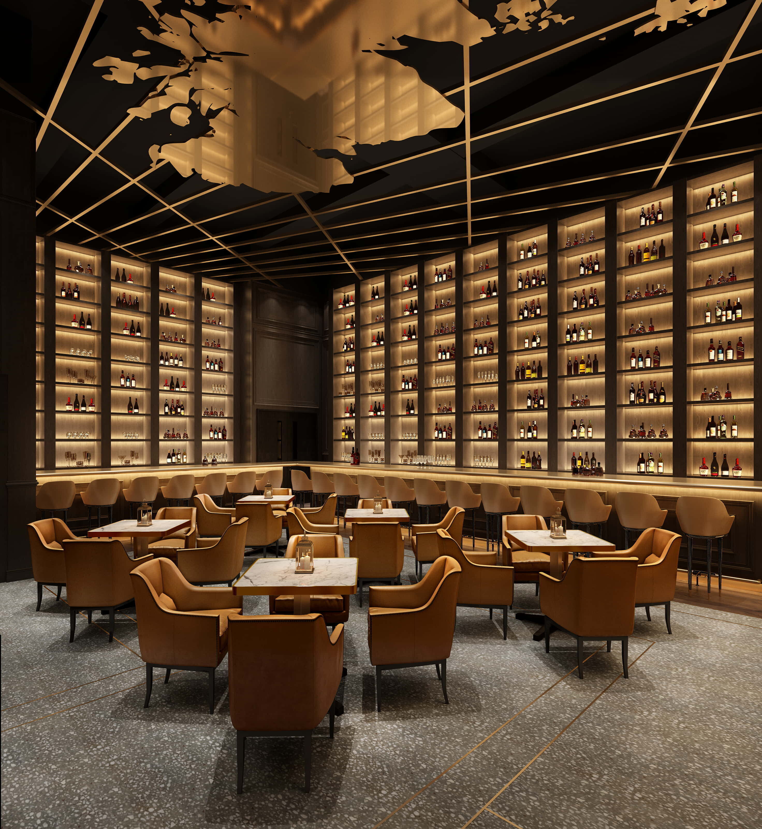 3D BAR KARAOKE Scene Collection Low-poly 3D model_7