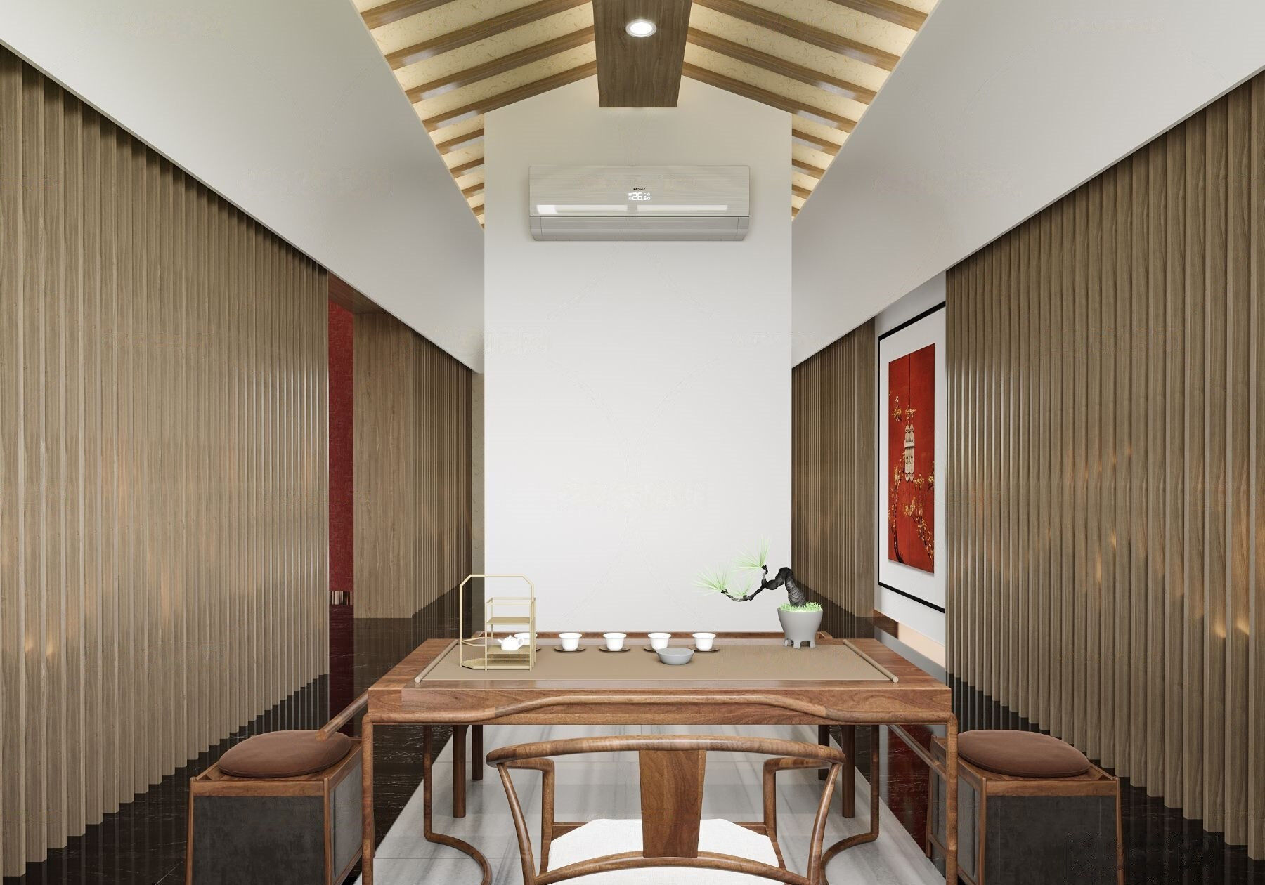 Chinese Restaurant 3D model_3