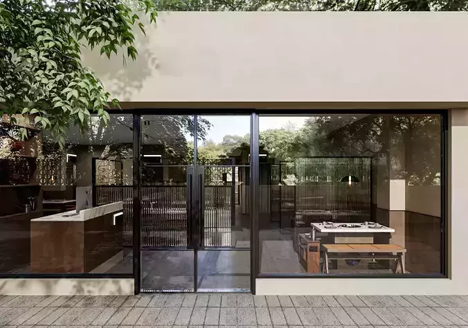 restaurant   interior  