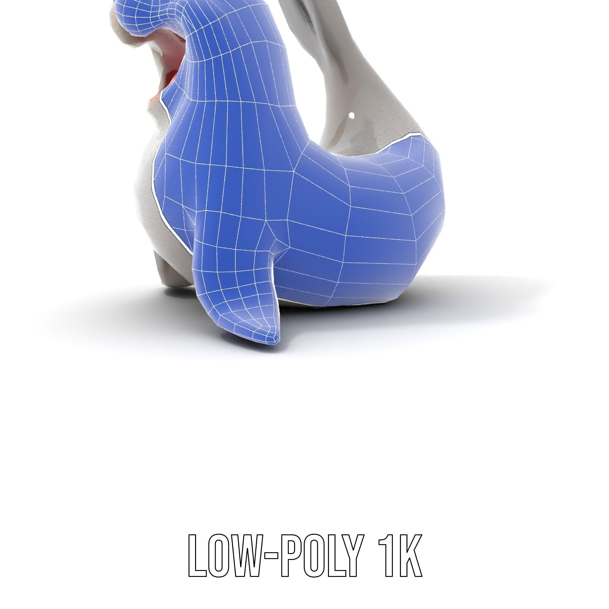 Adorable Seal Model Pack for Animation and Games Low-poly 3D model_14