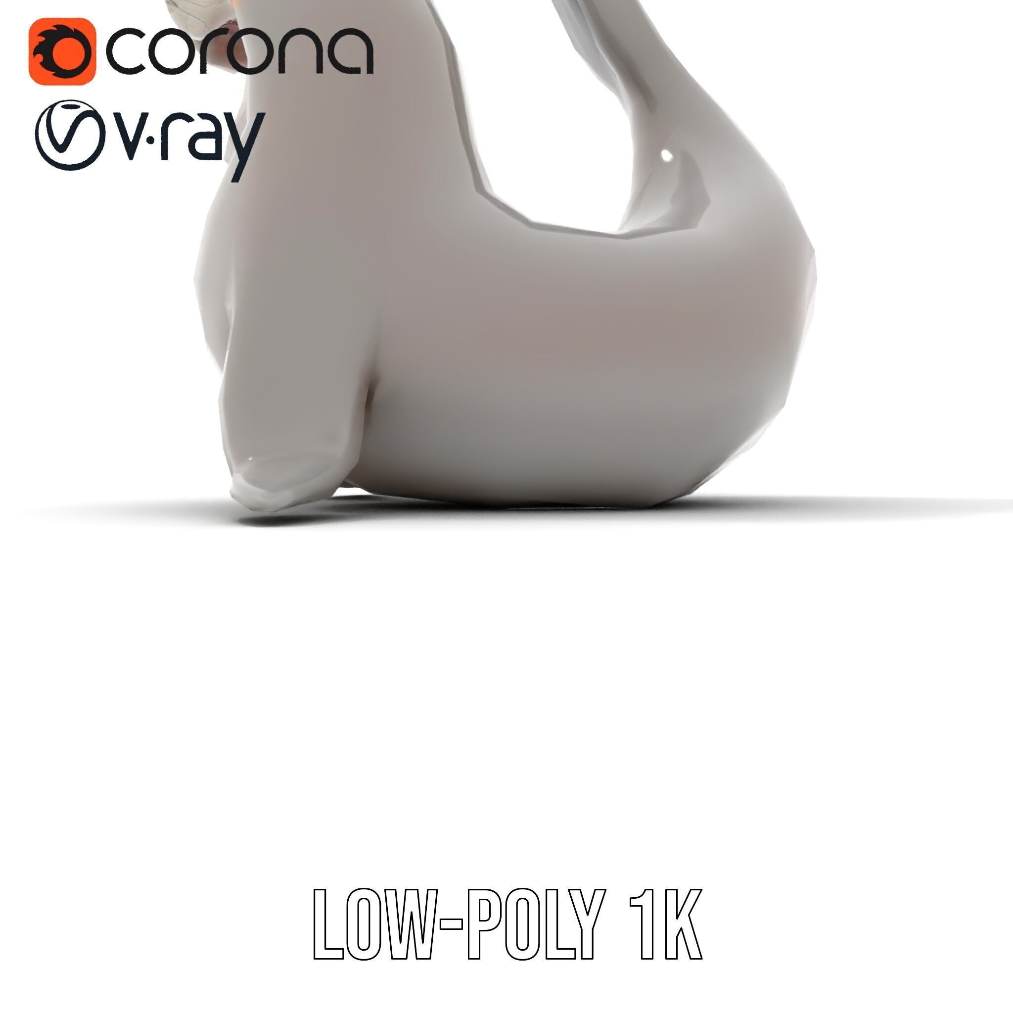 Adorable Seal Model Pack for Animation and Games Low-poly 3D model_11