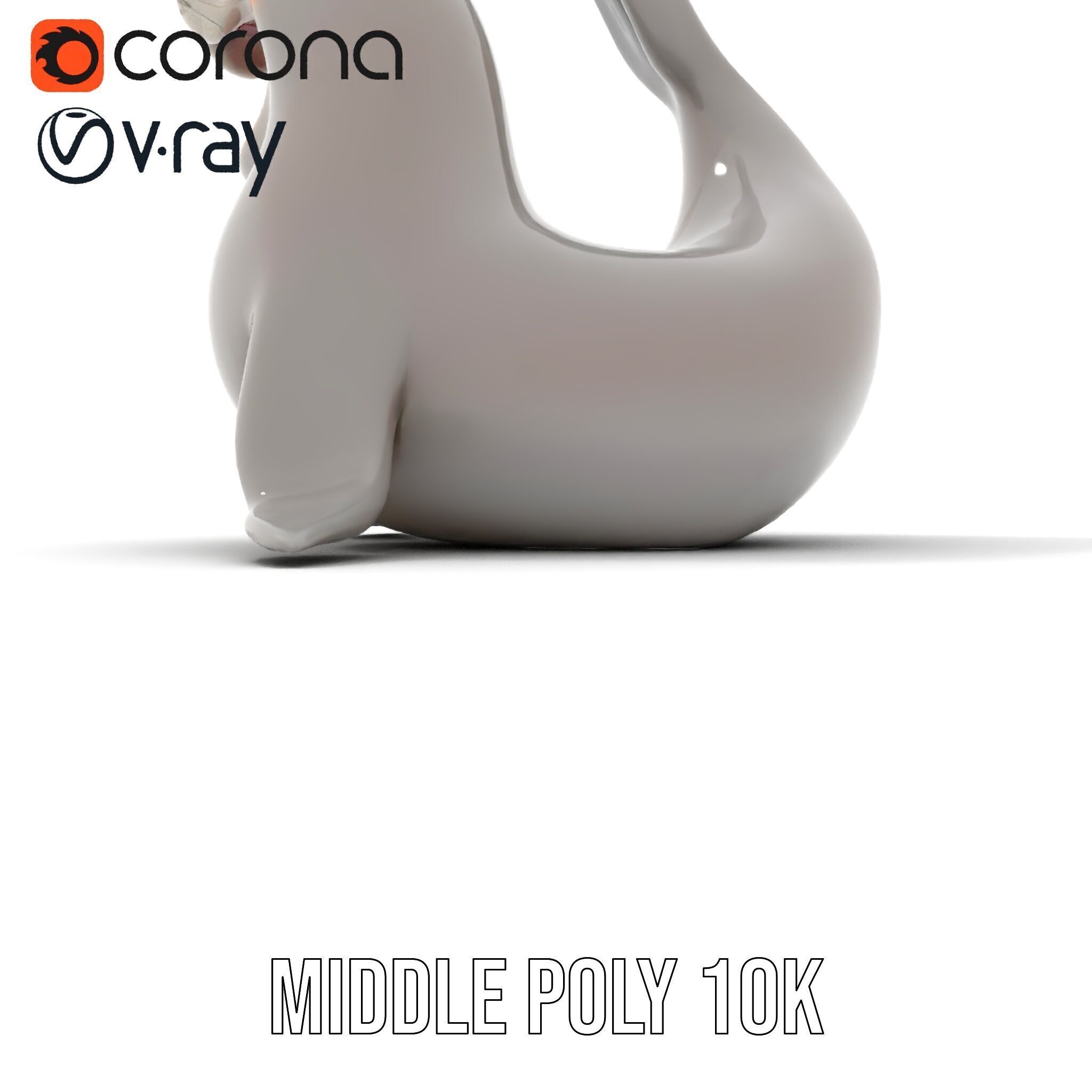 Adorable Seal Model Pack for Animation and Games Low-poly 3D model_13
