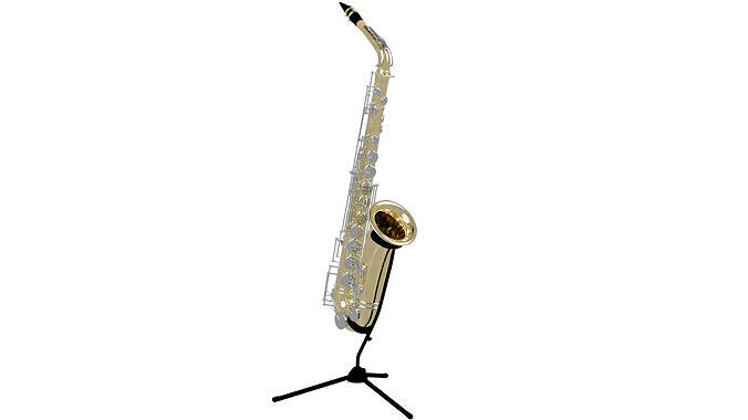 Saxophone 3D model