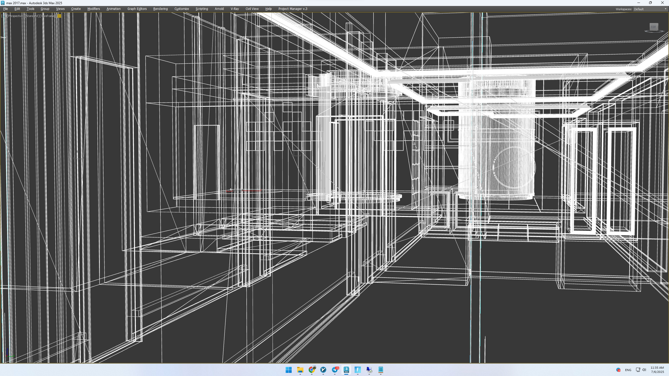 3D Meeting Room Office Scene - Modular Customizable Low-poly 3D model_38