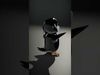 Adorable Penguin Character D Model Pack Low-poly 3D model_2