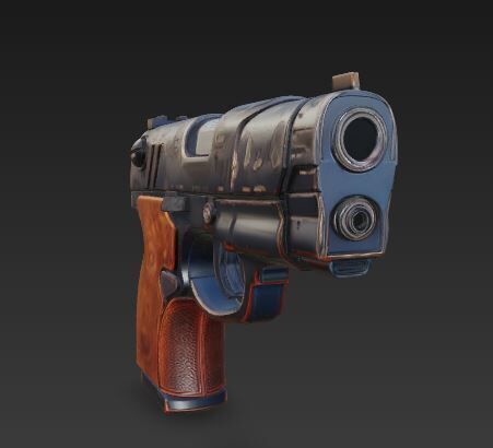 SIG Sauer P365 gun 3D model_1