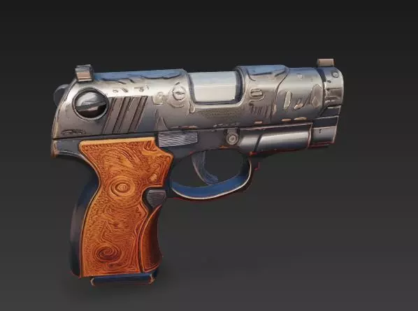 SIG Sauer P365 gun 3D model_0