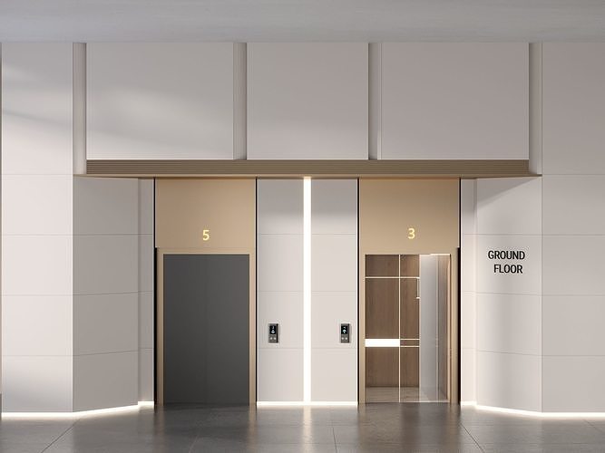 ELEVATOR NO14 A 3D model