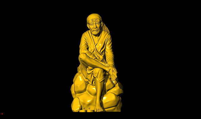 SAI BABA 3D PRINTED MODEL 3D print model
