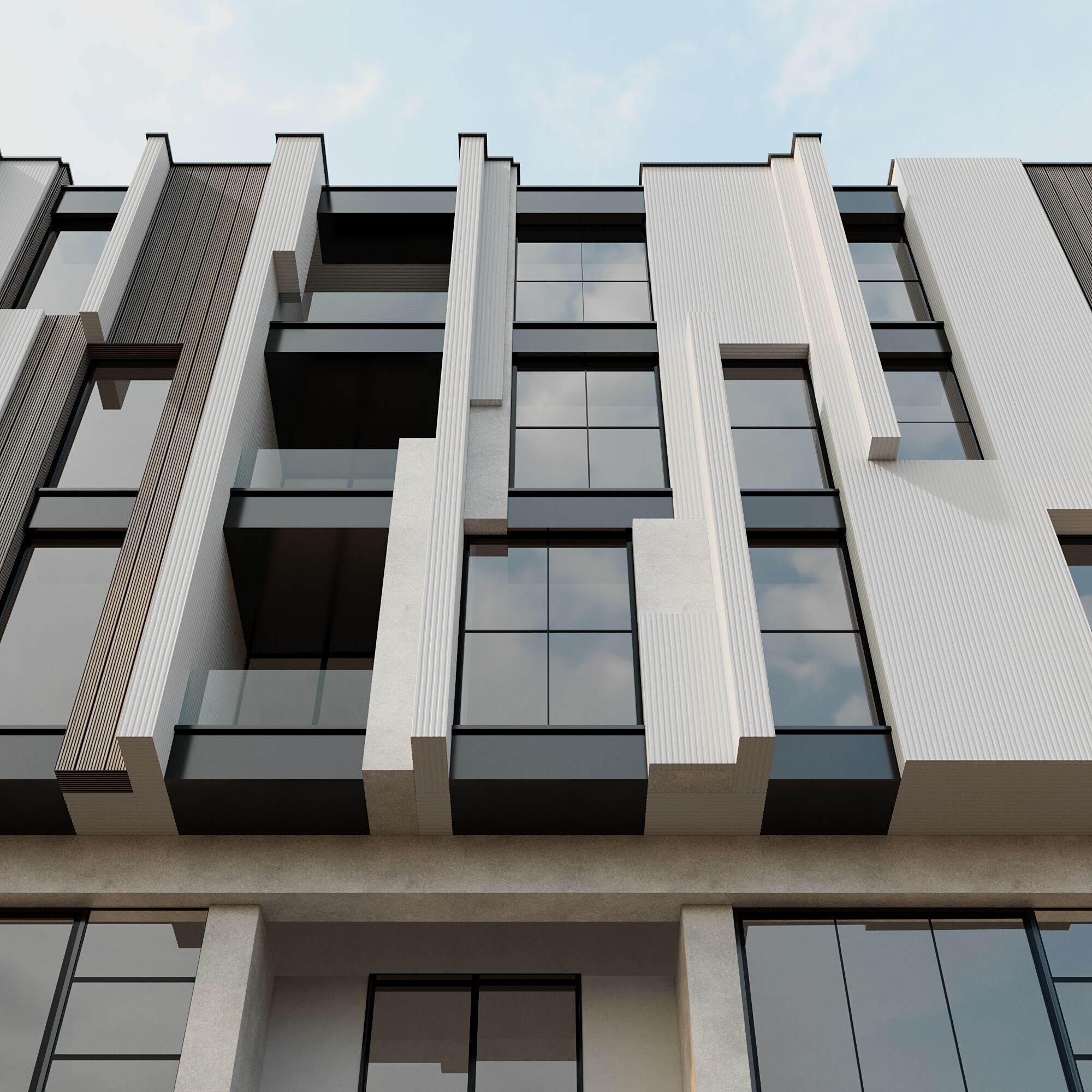 RESIDENTIAL BUILDING NO65 A 3D model_6