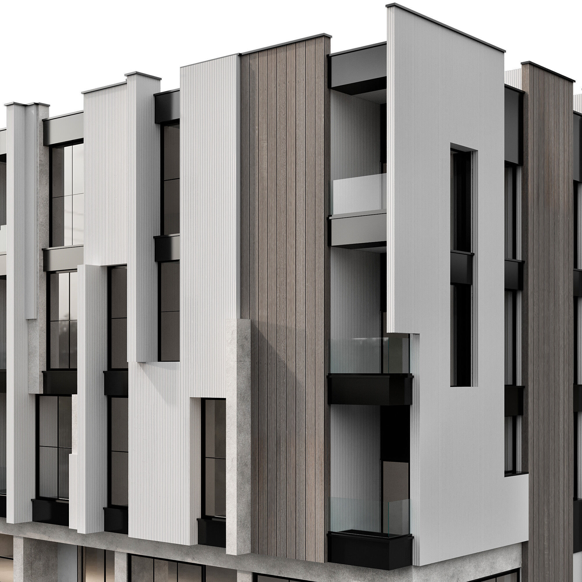 RESIDENTIAL BUILDING NO65 A 3D model_9