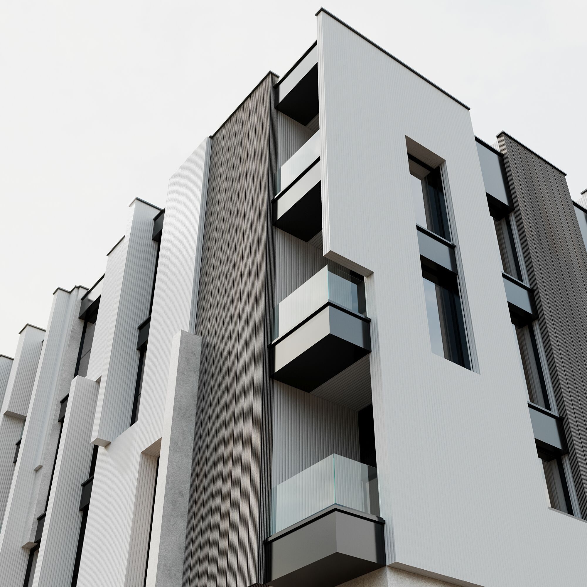 RESIDENTIAL BUILDING NO65 A 3D model_2