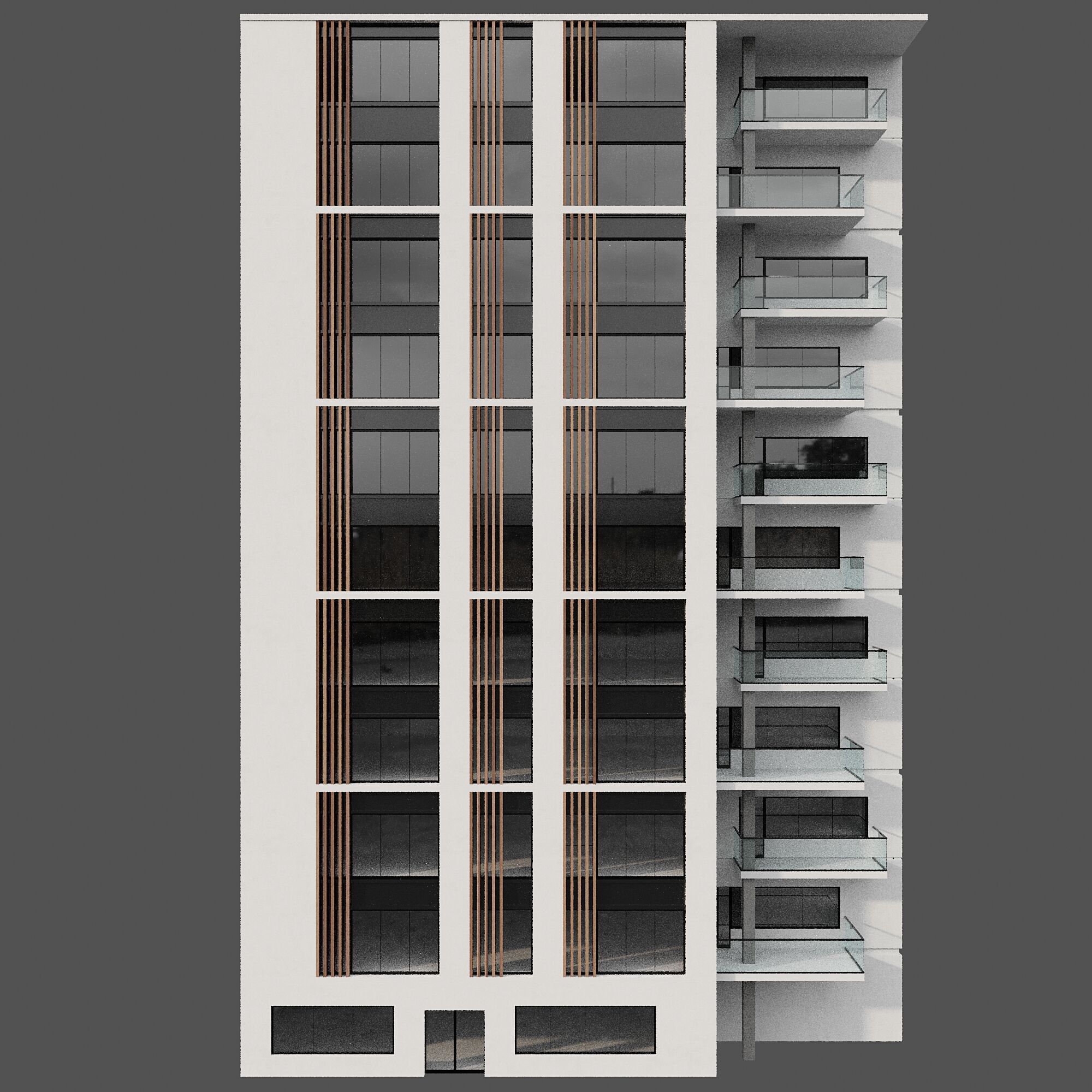 RESIDENTIAL BUILDING NO64 A 3D model_5