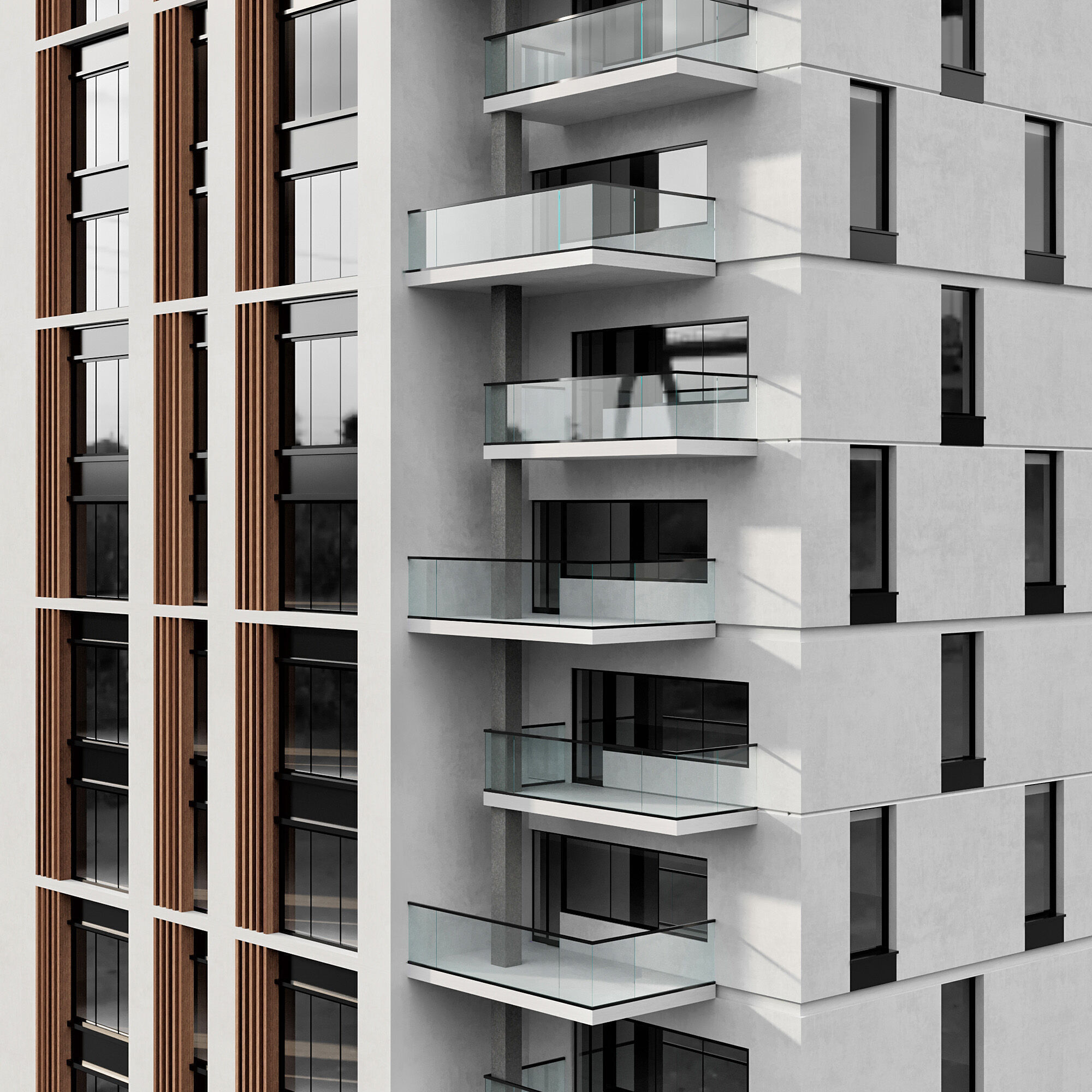 RESIDENTIAL BUILDING NO64 A 3D model_8