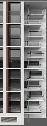 RESIDENTIAL BUILDING NO64 A 3D model 4