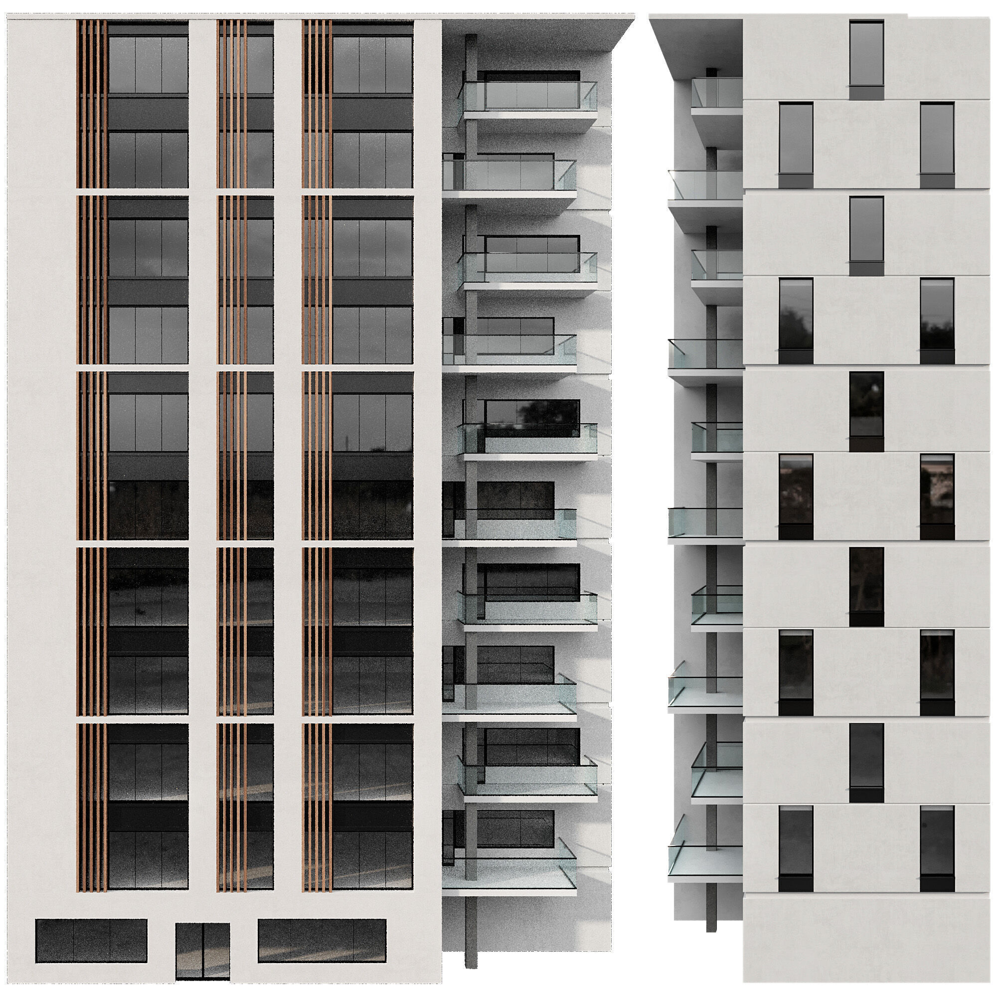 RESIDENTIAL BUILDING NO64 A 3D model_9