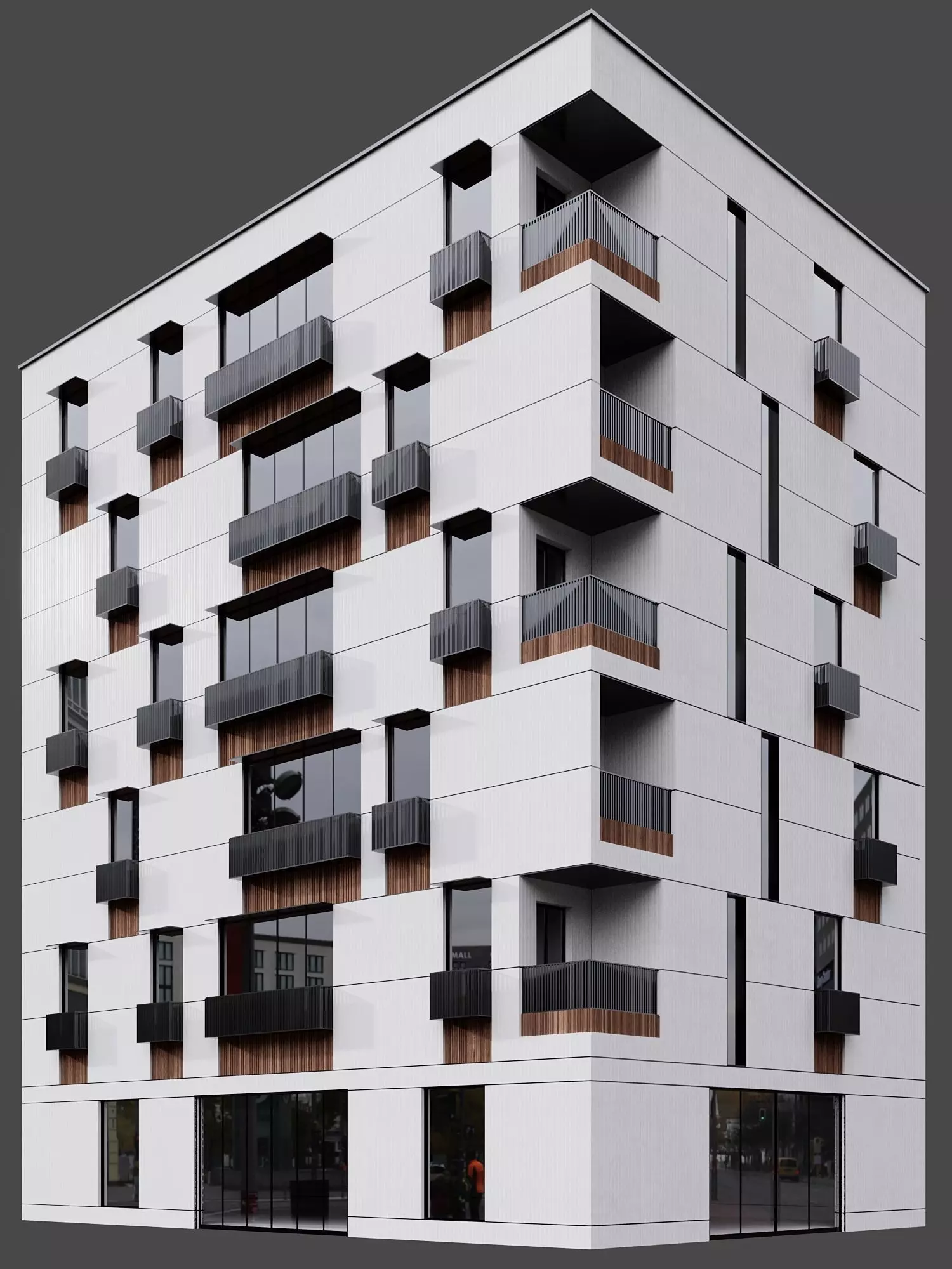 RESIDENTIAL BUILDING NO63 A 3D model_0