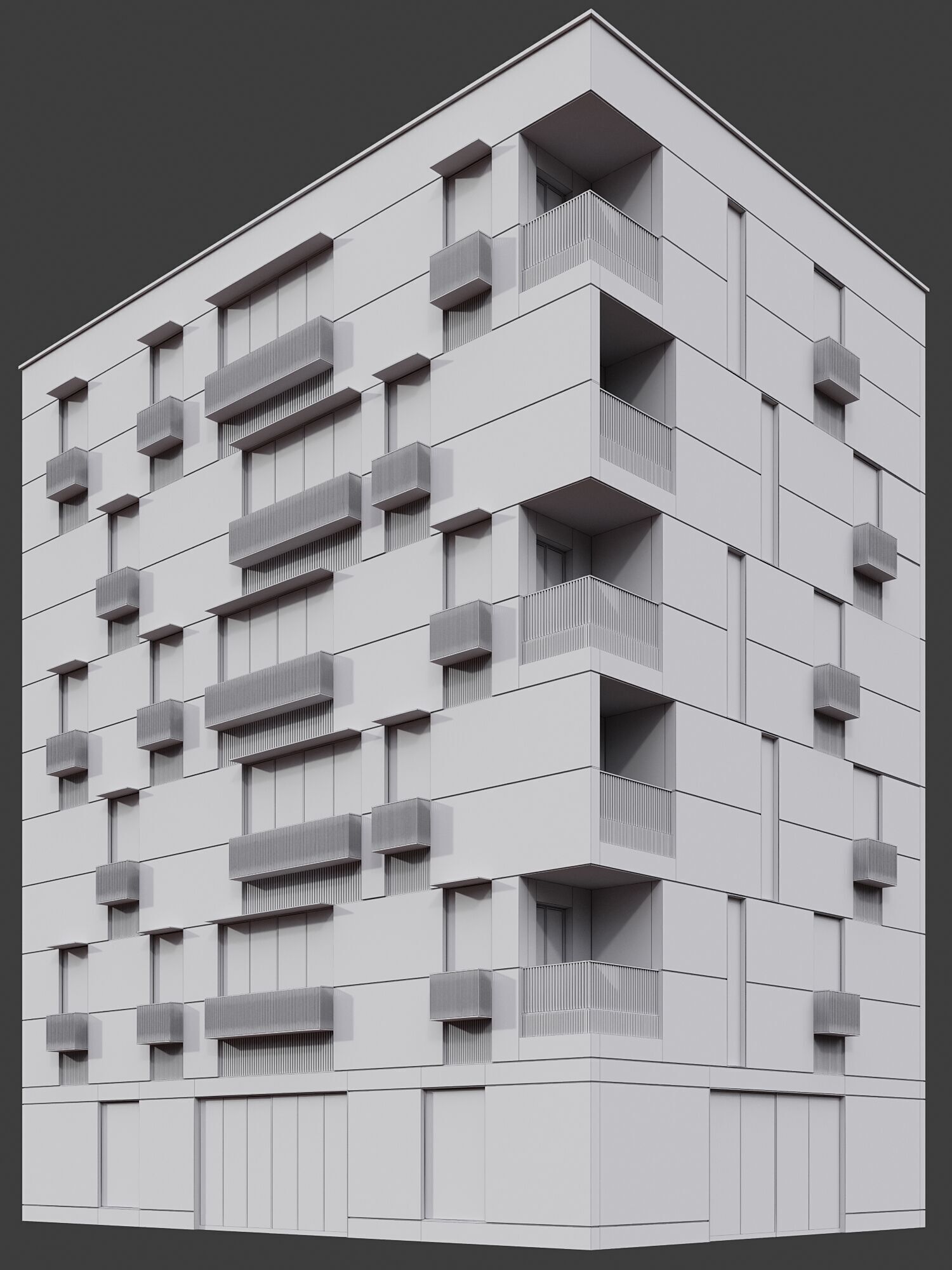 RESIDENTIAL BUILDING NO63 A 3D model_12